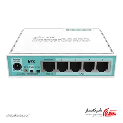 فروش و قیمت روتر میکروتیک Mikrotik HEX گیکابیت 5 پورت RB750Gr3 - شبکه ساز