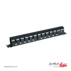 قیمت و خرید کابل هلدر Cable Holder AMP یک یونیت رکمونت - شبکه ساز