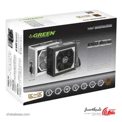 قیمت منبع تغذیه کامپیوتر گرین Green GP330A-ESD - شبکه ساز