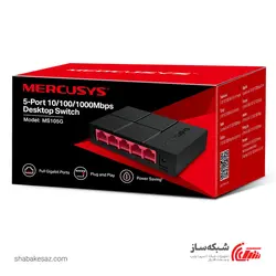 قیمت و خرید سوییچ شبکه مرکوسیس Mercusys MS105G دسکتاپ 5 پورت 10/100/1000Mbps - شبکه ساز