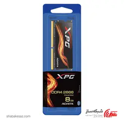 قیمت و خرید رم دسکتاپ DDR4 ای دیتا ADATA XPG Flame ظرفیت 8 گیگابایت 2400MHz - شبکه ساز