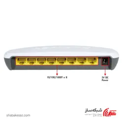 قیمت و فروش سوئیچ پلنت Planet GSD-804 رومیزی 8 پورت 10/100/1000Mbps - شبکه ساز