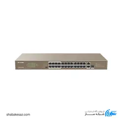 قیمت و خرید سوئیچ آی پی کام IP-Com F1126P رکمونت 24 پورت 10/100Mbps POE - شبکه ساز