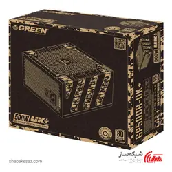 قیمت منبع تغذیه کامپیوتر گرین Green GP500A-UK Plus - شبکه ساز