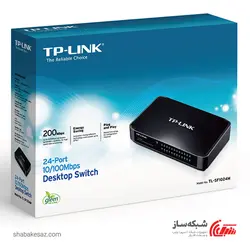 قیمت و خرید سوییچ تی پی لینک Tp-Link TL-SF1024M دسکتاپ 24 پورت 10/100Mbps - شبکه ساز