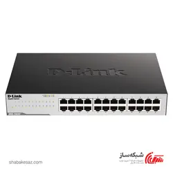 قیمت و خرید سوئیچ دی لینک D-Link DGS-1024C رومیزی / رکمونت 24 پورت 10/100/1000Mbps - شبکه ساز