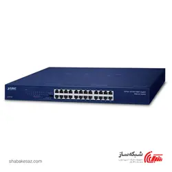 قیمت و خرید سوییچ پلنت Planet GSW-2401 رکمونت 24 پورت 10/100/1000Mbps - شبکه ساز