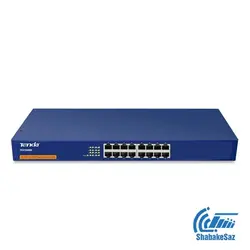 سوییچ شبکه تندا Tenda TEH-1600M رکمونت 16 پورت 10/100Mbps