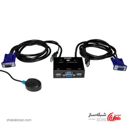 قیمت و خرید سوئیچ KVM دی لینک D-link KVM-221 با 2 پورت USB - شبکه ساز