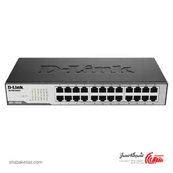 قیمت و خرید سوئیچ شبکه دی لینک D-Link DES-1024D دسکتاپ/رکمونت 24 پورت 10/100Mbps - شبکه ساز