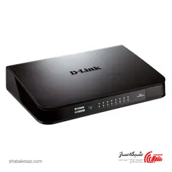 قیمت و خرید سوییچ شبکه دی لینک D-Link DGS-1016A دسکتاپ 16 پورت 10/100/1000Mbps - شبکه ساز