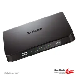 قیمت و خرید سوییچ شبکه دی لینک D-Link DGS-1016A دسکتاپ 16 پورت 10/100/1000Mbps - شبکه ساز