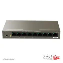 قیمت و خریدسوئیچ آی پی کام IP-Com G1109P دسکتاپ 9 پورت 10/100/1000Mbps با 8 پورت POE - شبکه ساز