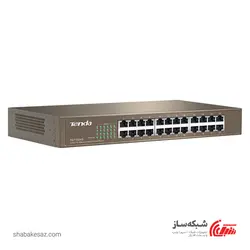 قیمت و خرید سوئیچ شبکه تندا Tenda TEF-1024D دسکتاپ-رکمونت 24 پورت 10/100Mbps - شبکه ساز