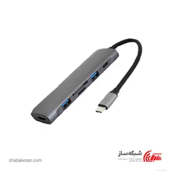 قیمت و خرید هاب Type C کی نت K-Net S6 - شبکه ساز