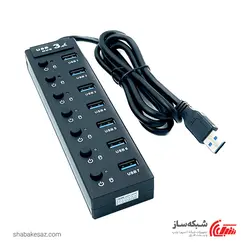 قیمت و خرید هاب USB 3.0 کی نت K-Net H9 - شبکه ساز