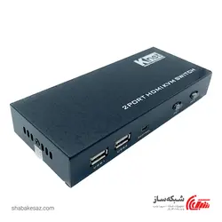 قیمت و خرید کی وی ام سوئیچ HDMI کی نت K-NET K-SWKH402 - شبکه ساز
