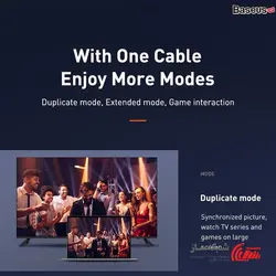 قیمت و خرید کابل HDMI باسئوس Baseus CADKLF-H01 - شبکه ساز