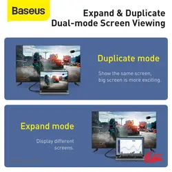 قیمت و خرید کابل HDMI باسئوس Baseus CAKGQ-D01 - شبکه ساز