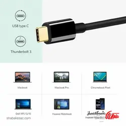 قیمت و خرید مبدل Type C به HDMI و VGA یوگرین Ugreen MM123 - شبکه ساز