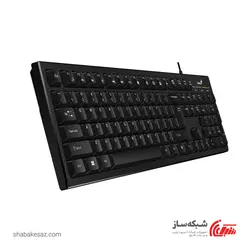 قیمت و خرید کیبورد جنیوس با سیم Genius KB-101 - شبکه ساز