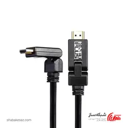 قیمت و خرید کابل HDMI Rotative کی نت پلاس k-netplus KP-CHR2018 ورژن 2.0 طول 1.8 متر - شبکه ساز
