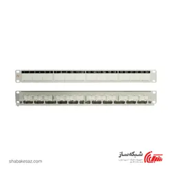 قیمت و خرید پچ پنل نگزنس Nexans N521.661 شبکه رکمونت 24 پورت Unloaded - شبکه ساز
