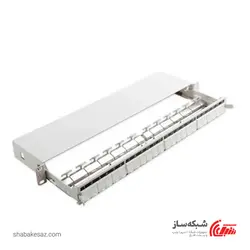 قیمت و خرید پچ پنل نگزنس Nexans N521.661 شبکه رکمونت 24 پورت Unloaded - شبکه ساز