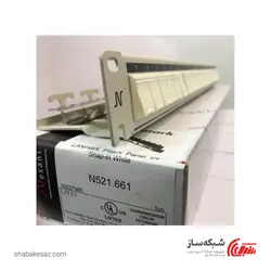 قیمت و خرید پچ پنل نگزنس Nexans N521.661 شبکه رکمونت 24 پورت Unloaded - شبکه ساز