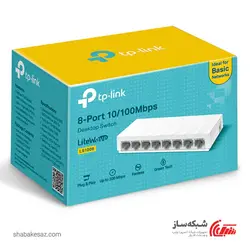 قیمت و خرید سوئیچ تی پی لینک TP-LINK LS1008 دسکتاپ 8 پورت 10/100Mbps - شبکه ساز