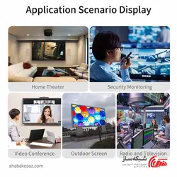 قیمت و خرید اکستندر HDMI با کابل شبکه Extention 60M - شبکه ساز