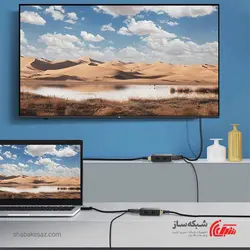 قیمت و خرید اکستندر HDMI با کابل شبکه 60M - شبکه ساز
