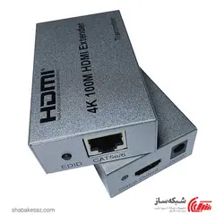 قیمت و خرید اکستندر HDMI وی نت 100 متری با کابل شبکه - شبکه ساز