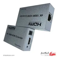 قیمت و خرید اکستندر HDMI وی نت 100 متری با کابل شبکه - شبکه ساز