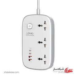 قیمت و خرید سه راهی برق الدینیو LDNIO SC3416 - شبکه ساز