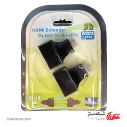 قیمت و خرید اکستندر HDMI وی نت 30 متری با کابل شبکه - شبکه ساز