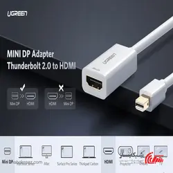 قیمت و خرید تبدیل Mini DP به HDMI یوگرین Ugreen 40361 - شبکه ساز