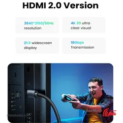 قیمت و خرید کابل HDMI یوگرین Ugreen HD119 طول 3 متر - شبکه ساز