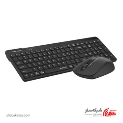 قیمت و خرید کیبورد و ماوس بی سیم ایفورتک A4tech FG2300 - شبکه ساز