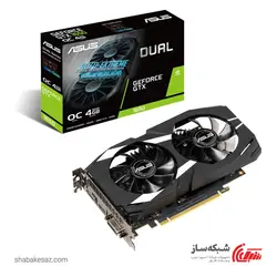 قیمت و خرید کارت گرافیک ایسوس ASUS GeForce GTX 1650 Dual OC 4GB - شبکه ساز