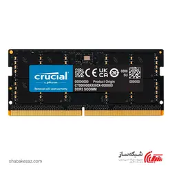 قیمت و خرید رم لپتاپ کروشیال Crucial DDR5 5600 32GB - شبکه ساز