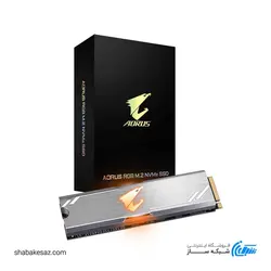 حافظه SSD اینترنال گیگابیت GIGABYTE AORUS RGB M.2 NVMe 256GB