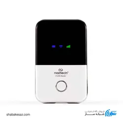 قیمت و خرید مودم سیم کارتی نزتک NAZTECH NZT-77C همراه 4G وایفای N300 با باتری 2100mAh - شبکه ساز