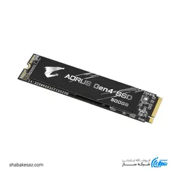 حافظه SSD اینترنال گیگابایت GIGABYTE AORUS Gen4 500GB