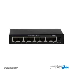 قیمت و خرید سوئیچ اچ ار یو ای HRUI HR-SWG1080 دسکتاپ 8 پورت 10/100/1000Mbps - شبکه ساز