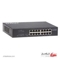 قیمت و خرید سوئیچ اچ اریوای HRUI HR-SWG00160D دسکتاپ - رکمونت 16 پورت 10/100/1000Mbps - شبکه ساز