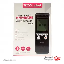 قیمت و خرید ضبط کننده صدا تسکو TSCO TR 906 - شبکه ساز