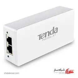 قیمت و خرید انتقال دهنده برق و دیتا تندا Tenda PoE30G-AT با پورت 10/100/1000Mbps و توان 30W - شبکه ساز