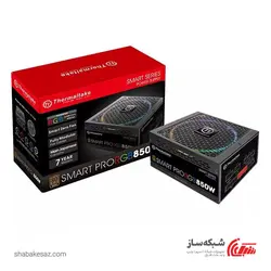 قیمت و خرید منبع تغذیه کامپیوتر ترمال تک Thermaltake ProRGB850W توان 850W RGB اسمارت - شبکه ساز