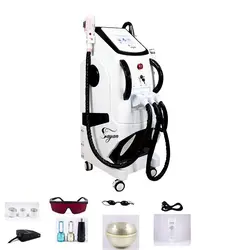 دستگاه لیزر اس اچ آر (SHR) فوق حرفه ای برند سایان با 3 طول موج آر اف + لیزر موهای زائد و پیکوشور ریمور تاتو نقطه زن